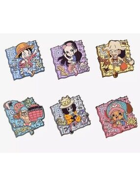 Loungefly One Piece Character Map Blind Box Enamel Pin